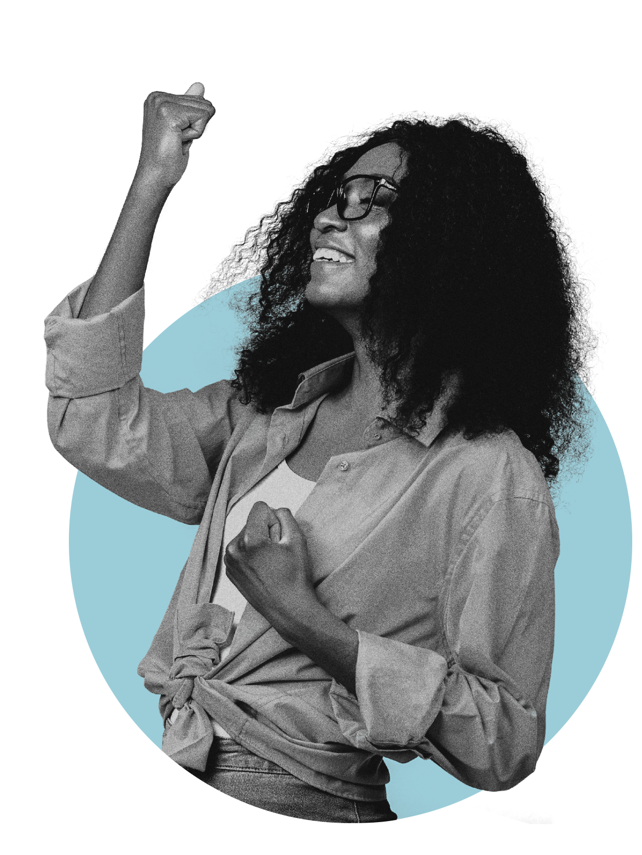 Femme heureuse